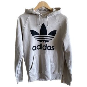 Adidas Hoodie Cream Size S Cotton